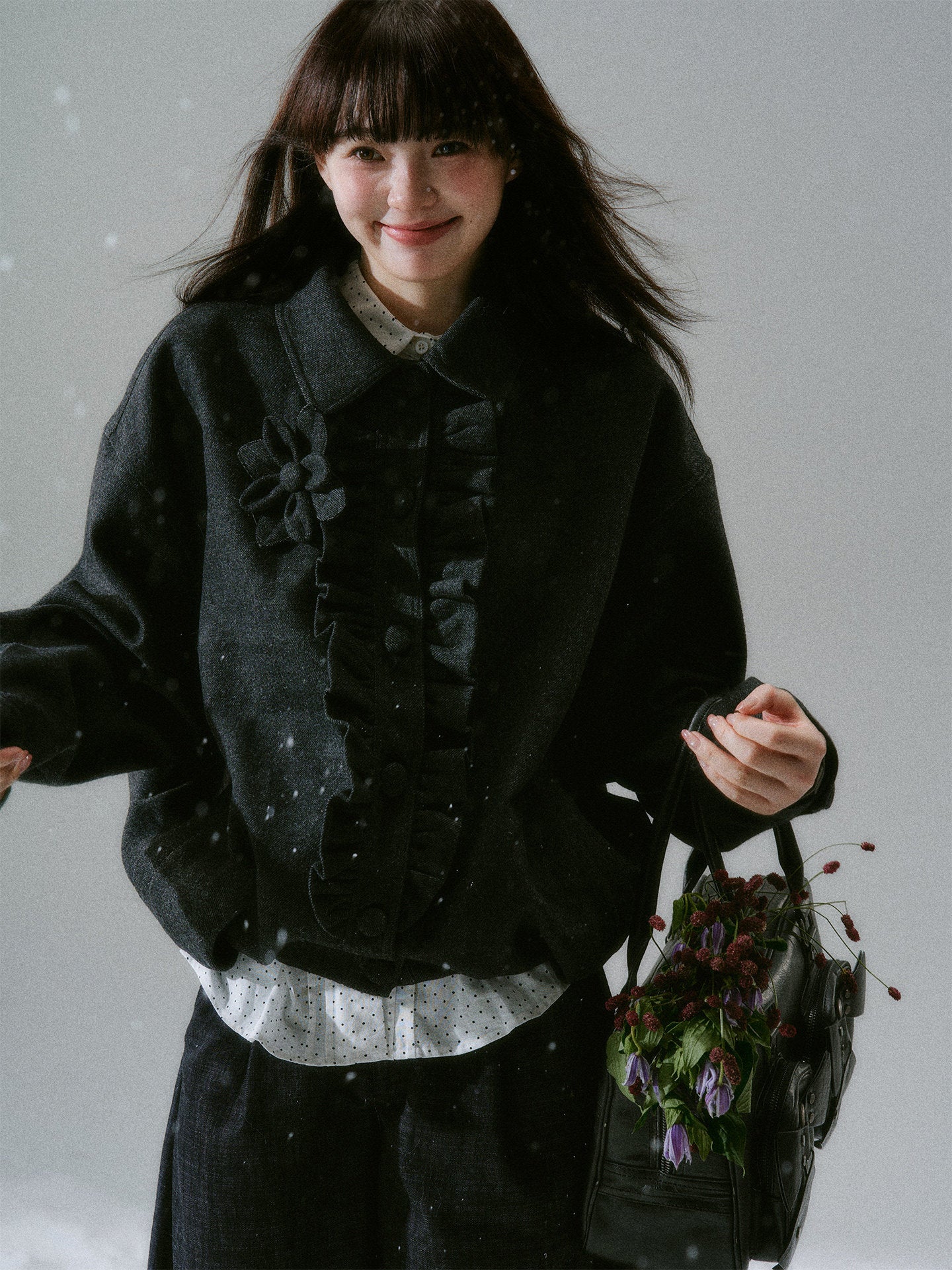 Flower Detail Jacket NA8853