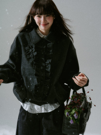 Flower Detail Jacket NA8853