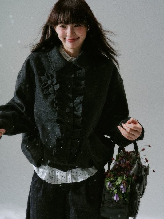 Flower Detail Jacket NA8853