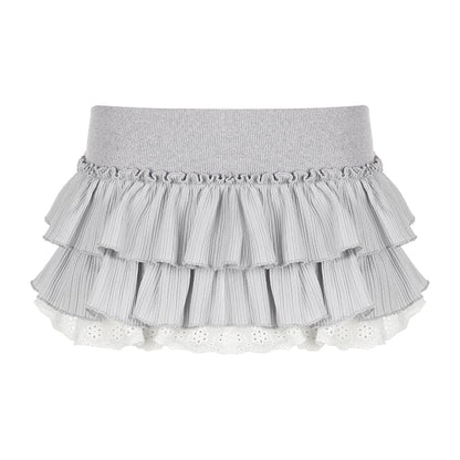 Jacquard Short Skirt NA4619