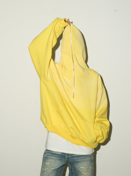 Gradient Half-Zip Design Hoodie NA9023