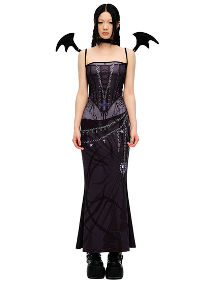 Witch Strap Mermaid Dress NA6674