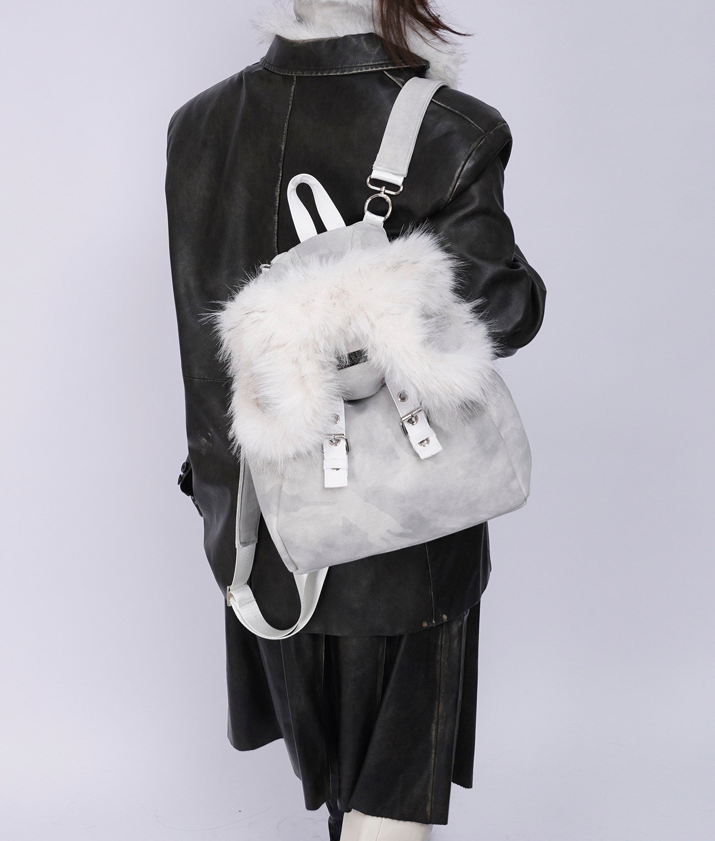 Fur Design Backpack NA8398