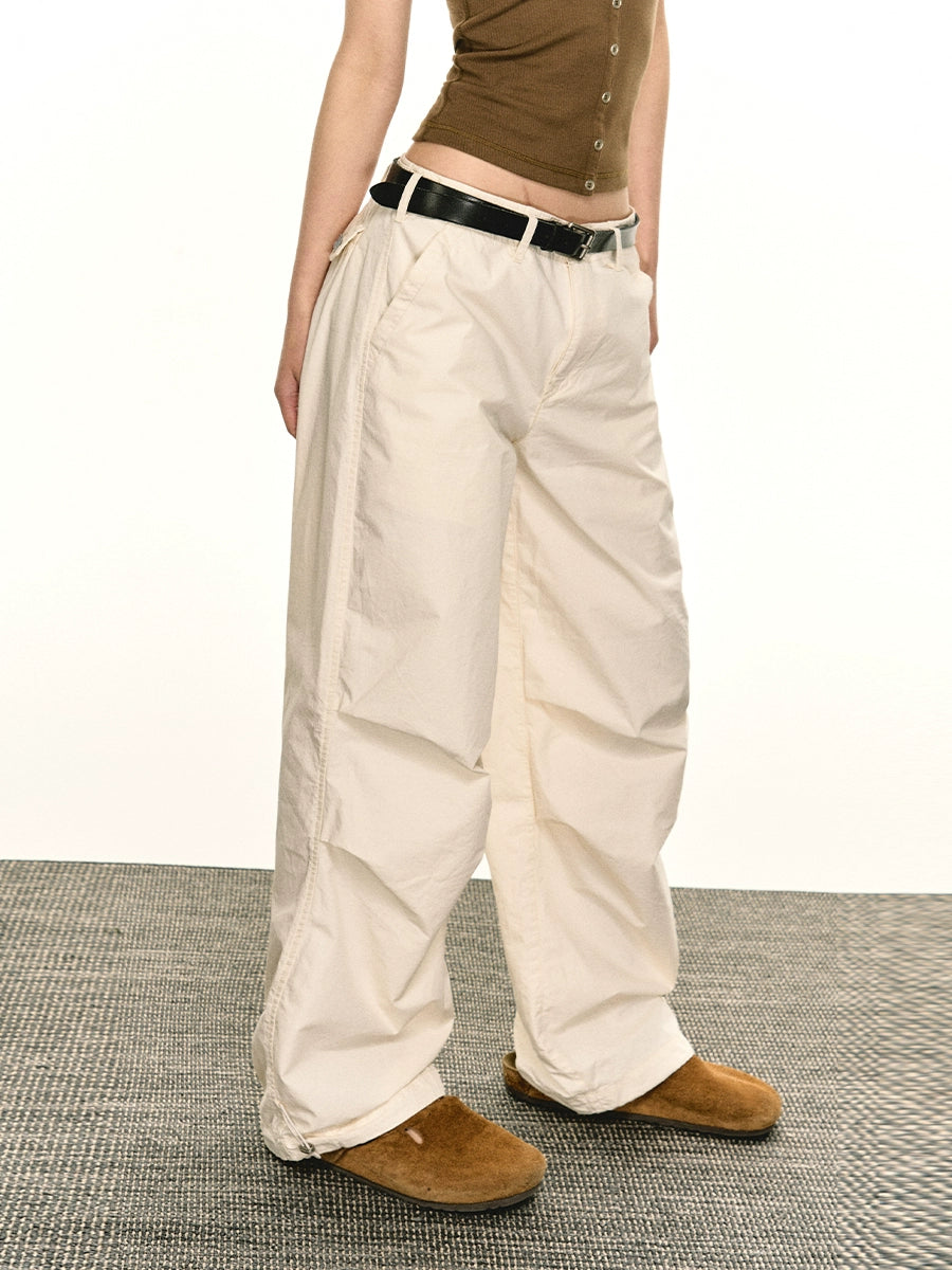 Wide Leg Parachute Pants NA5261