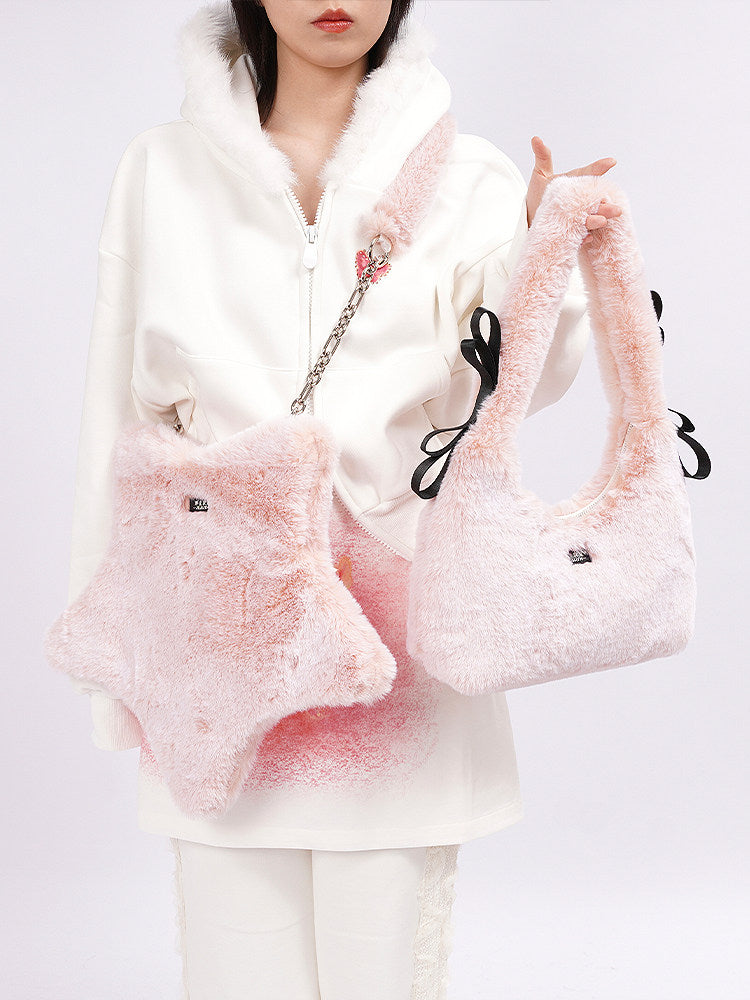 Starry Furry Shoulder Bag NA8404