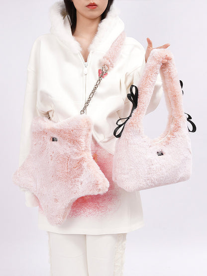 Starry Furry Shoulder Bag NA8404
