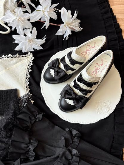 Satin Bow Heeled Shoes NA8488