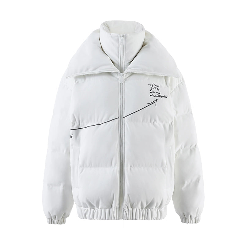 Double Layered White Duck Down Jacket NA4811