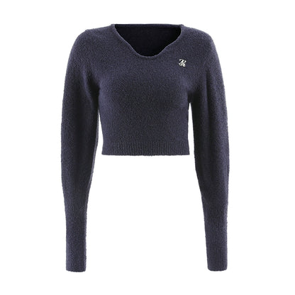 V-neck Slim Fit Knit Sweater NA4848