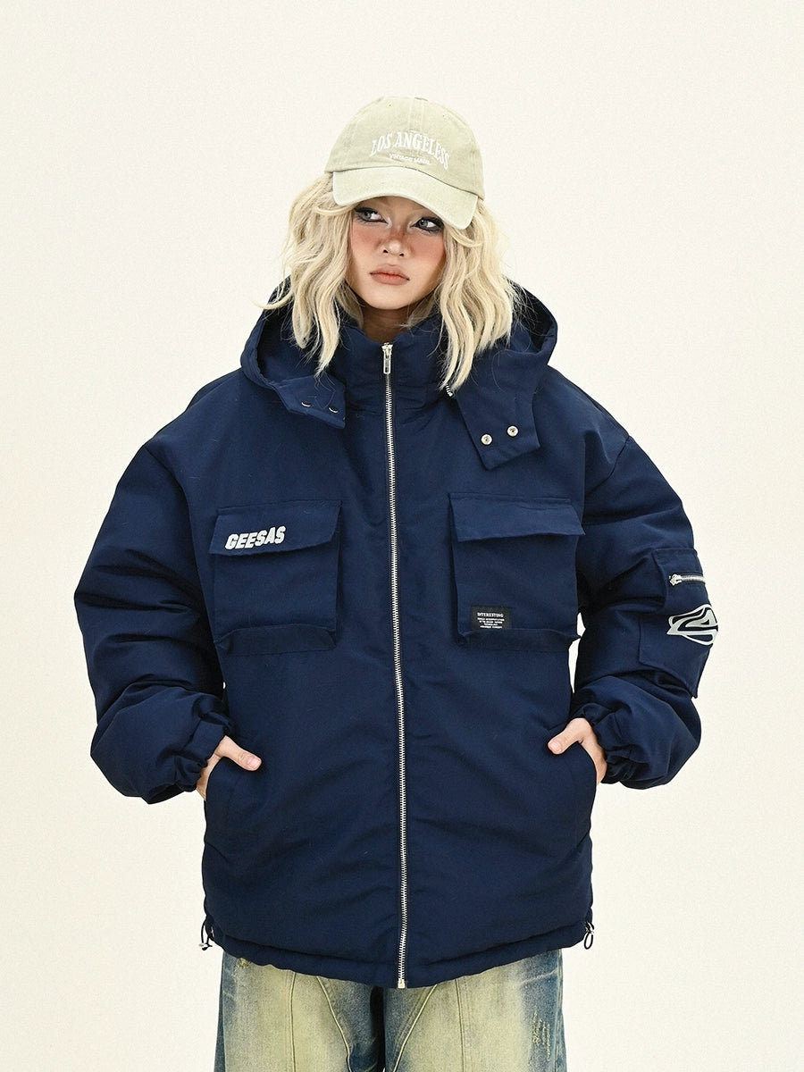 Heavyweight Hooded Utility Puffer Jacket NA6311