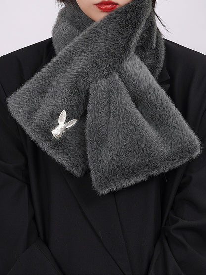 Original Design Thickened Plush Scarf NA8421