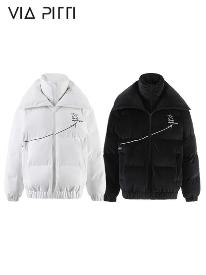 Double Layered White Duck Down Jacket NA4811