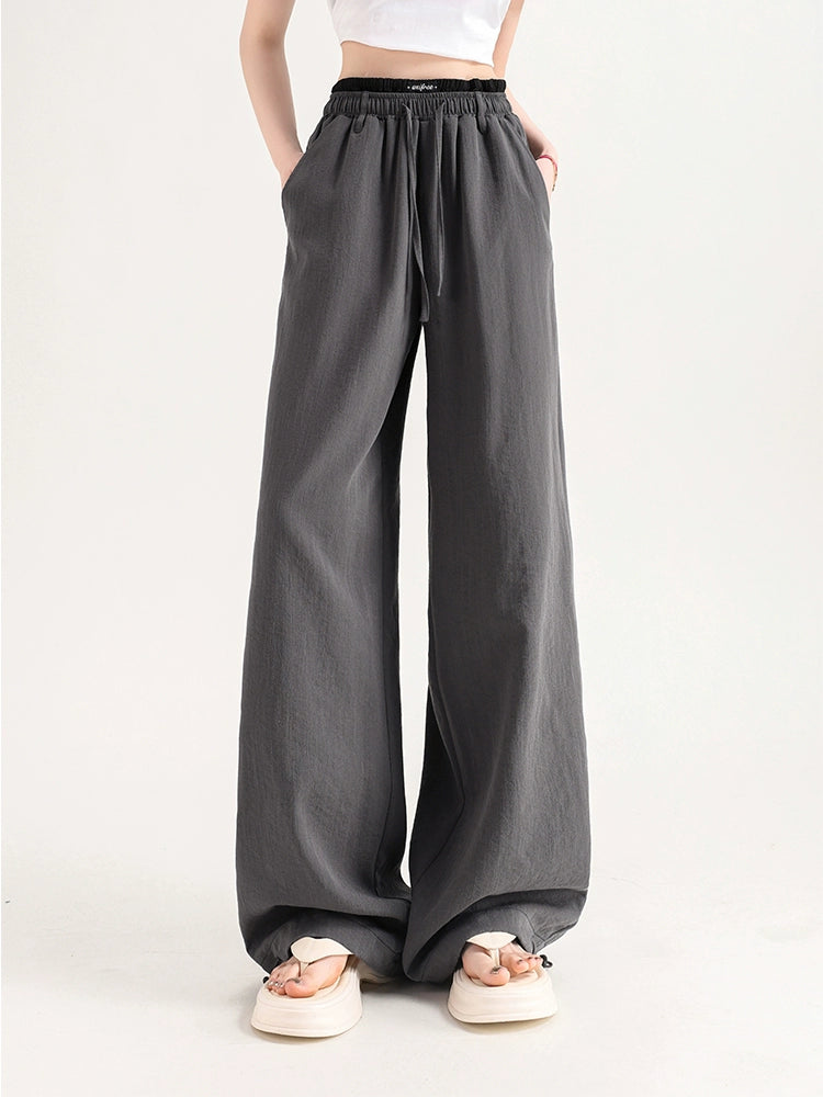 Wide-Leg Straight Long Pants NA3554