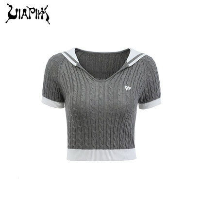 Knit Short Sleeve T-shirt NA4846