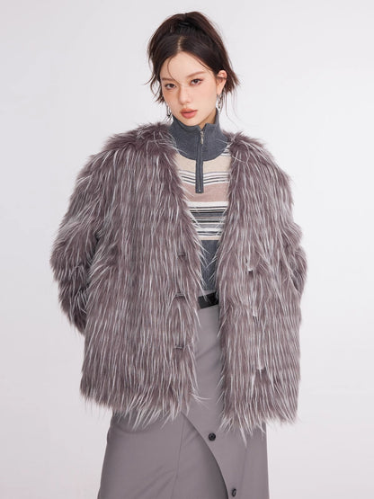 Fake Fur Jacket NA5767