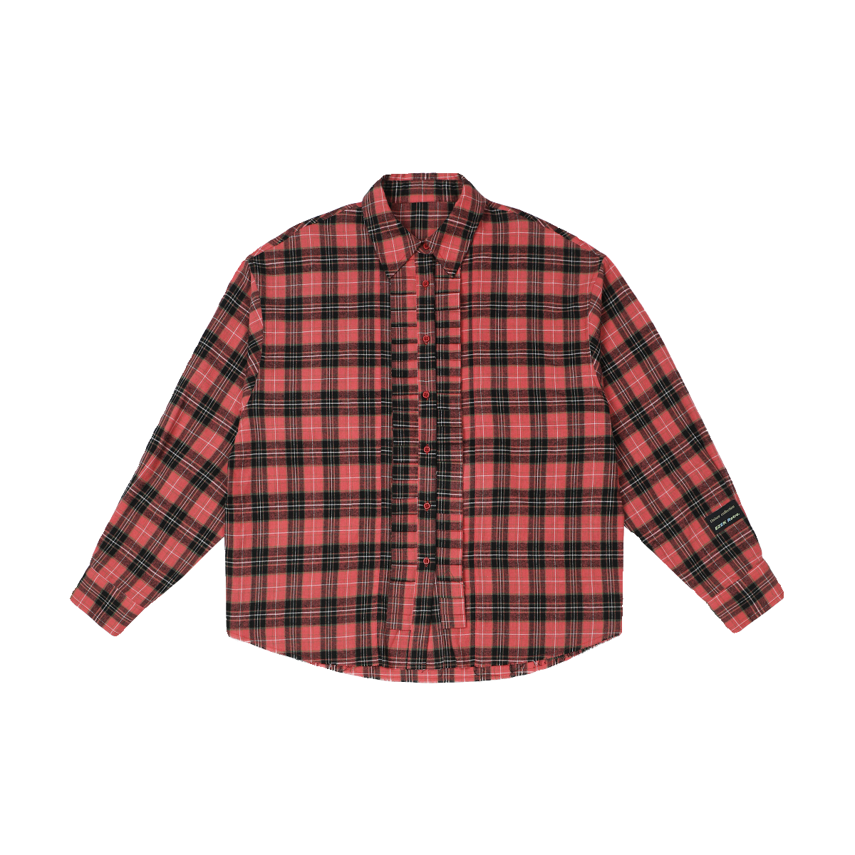 Color Contrast Design Checkered Shirt NA2489