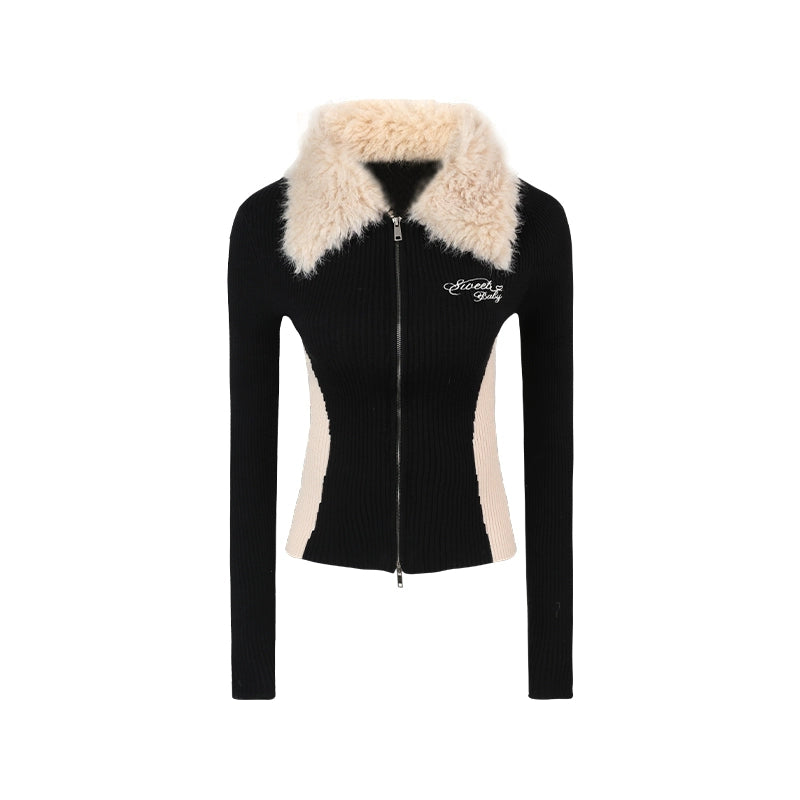 Removable Fur Collar Jacket NA3957