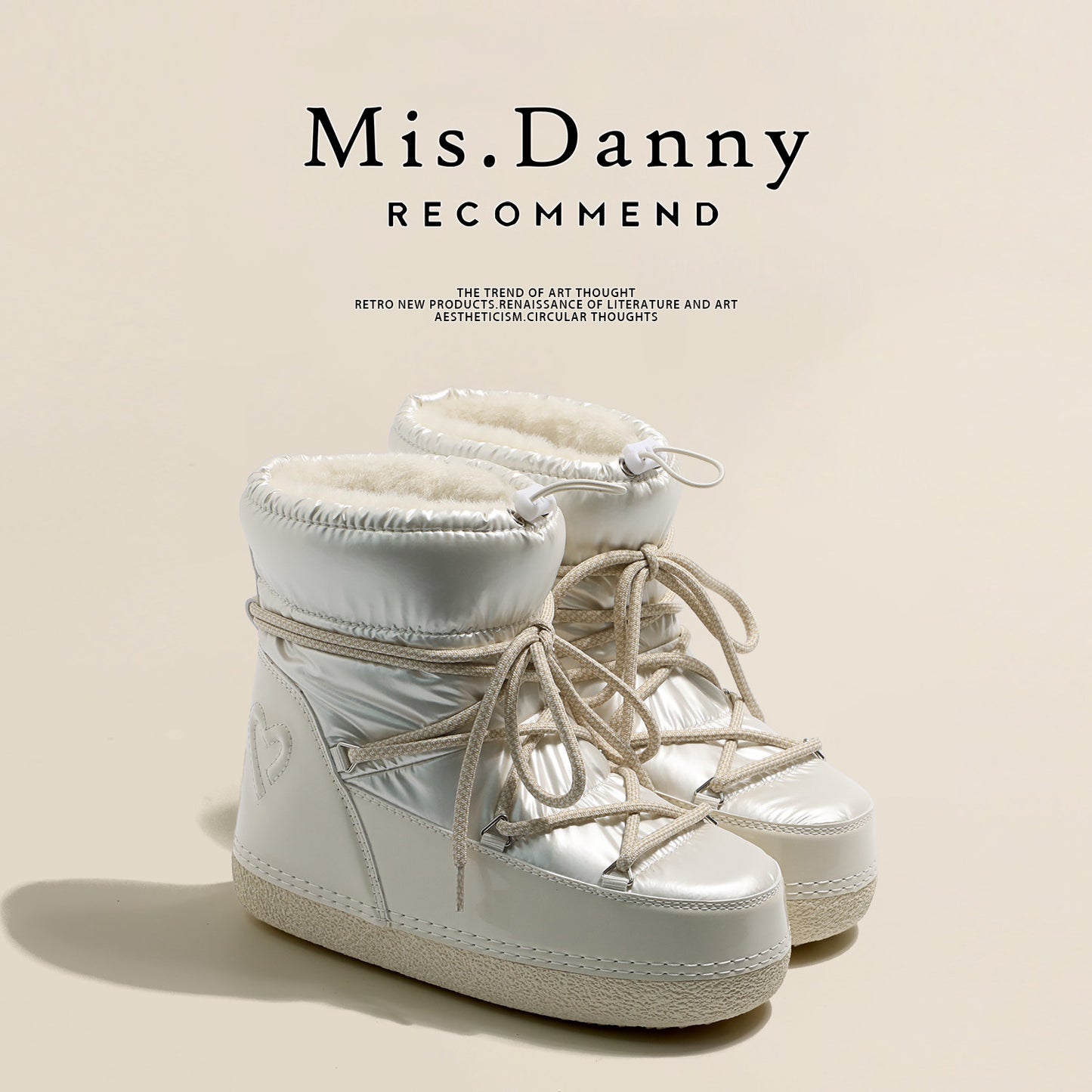 Waterproof Non-Slip Fleece Lining Boots NA8699