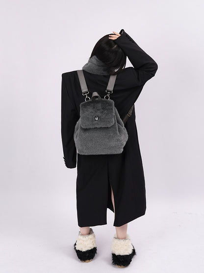 Fluffy Y2K One Shoulder Backpack NA8430