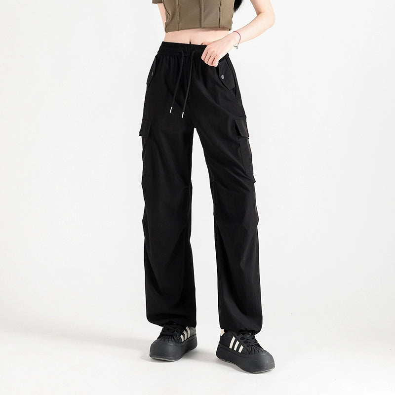 Quick Drying Workwear Wide-Leg Straight Pants NA3396