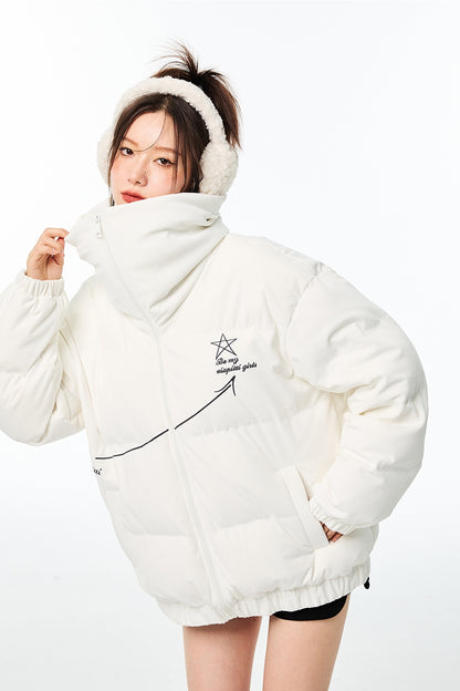 Double Layered White Duck Down Jacket NA4811