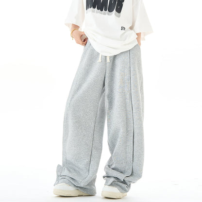 Pleats Wide Leg Sweatpants NA3043