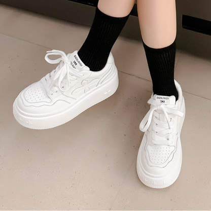 Chunky Sole Lace-Up Sneakers NA8667