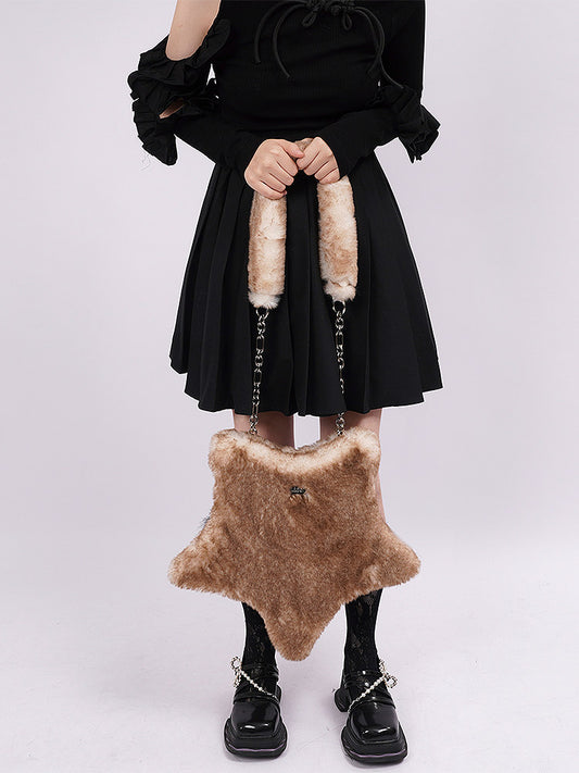 Starry Furry Shoulder Bag NA8404