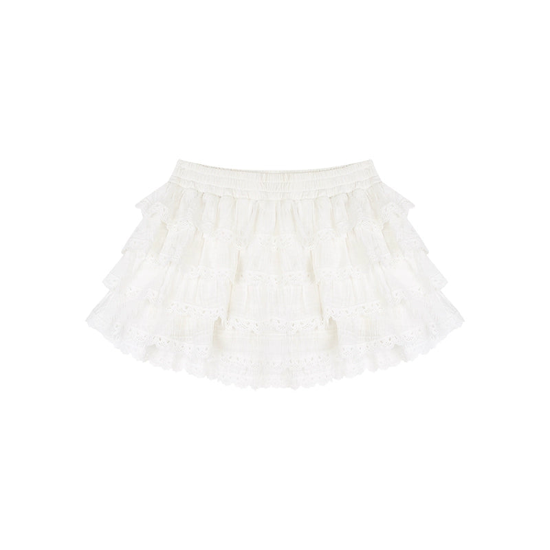 Ruffle Short Skirt NA3786