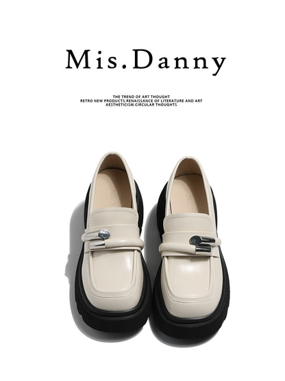 Round Toe Platform Heeled Shoes NA8779