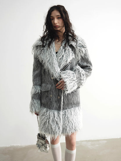 Oversize Furry Jacket NA5182