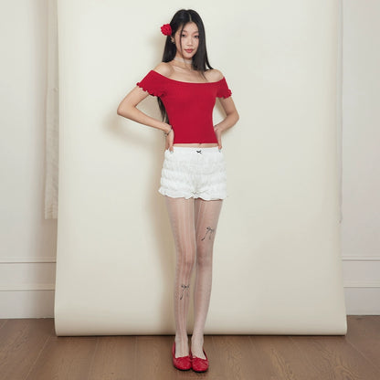 High Waist Short Pants NA3987