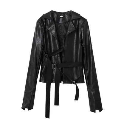 Edgy Design PU Leather Jacket NA8893