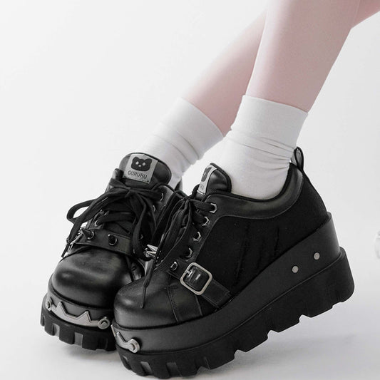 Punk Rivet Platform Shoes NA8499
