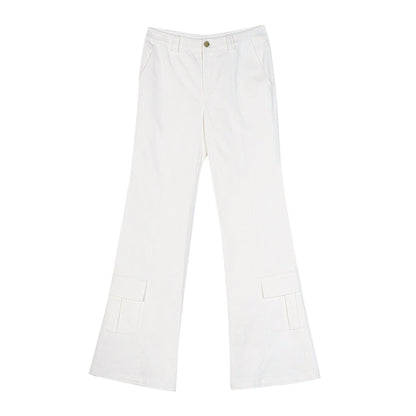 Micro Flare Multi-Pocket Pants NA4423