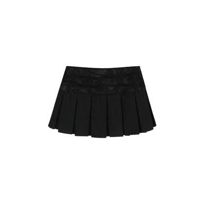 A-line Pleated Short Skirt NA3977