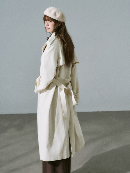 Double-Breasted Trench Coat NA8823