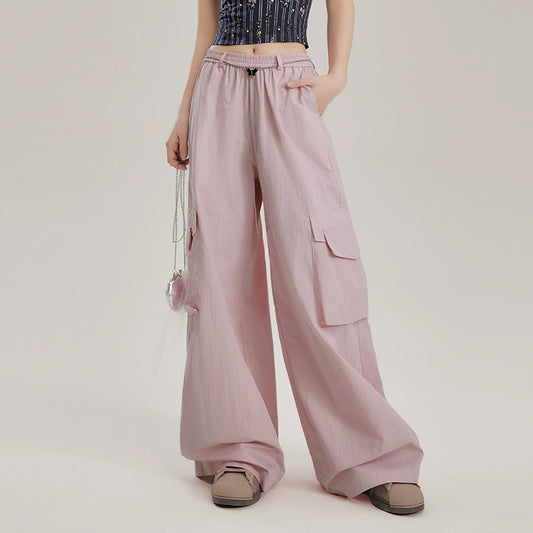 Wide Leg Cargo Pants NA3273