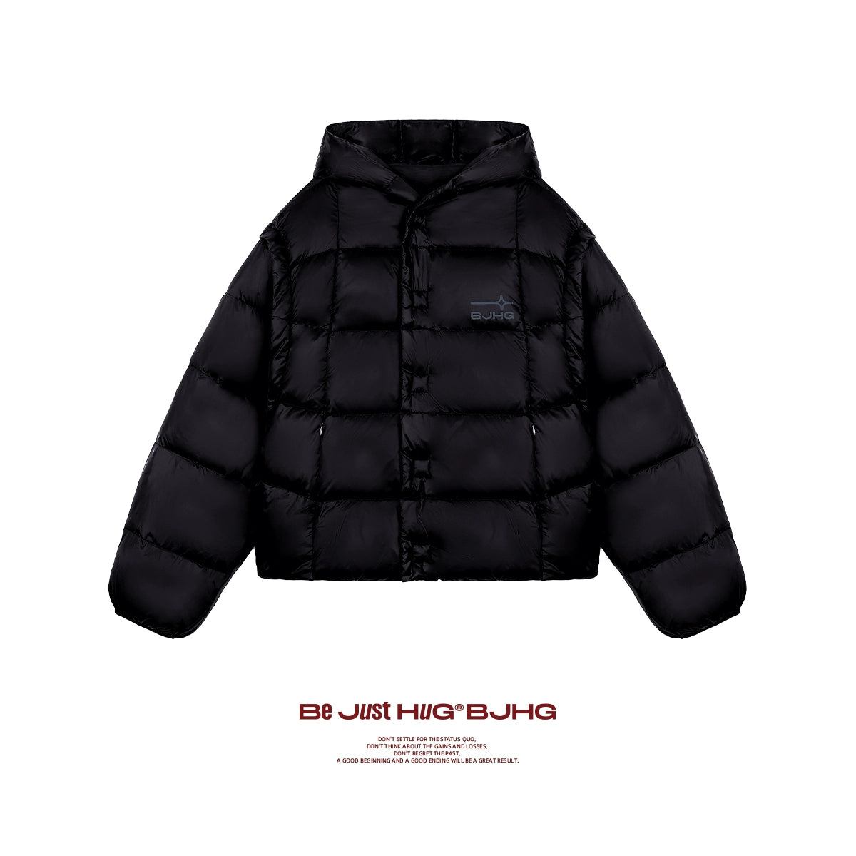 Oversize White Duck Down Jacket NA6107