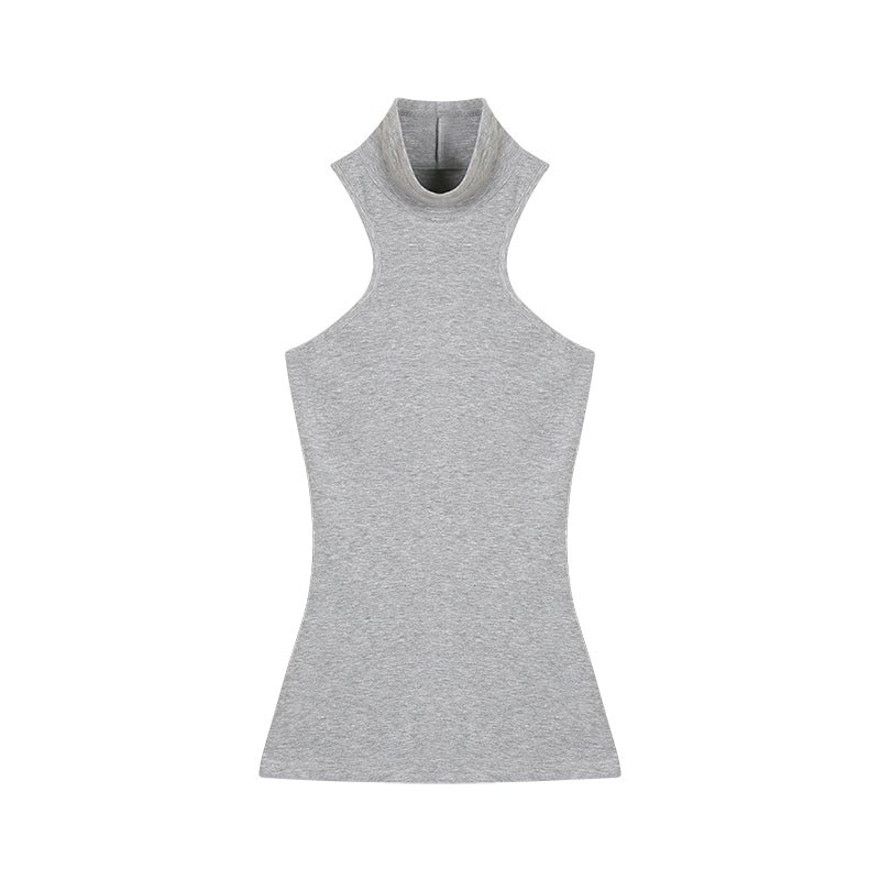 Stand Neck Tank Top NA3656