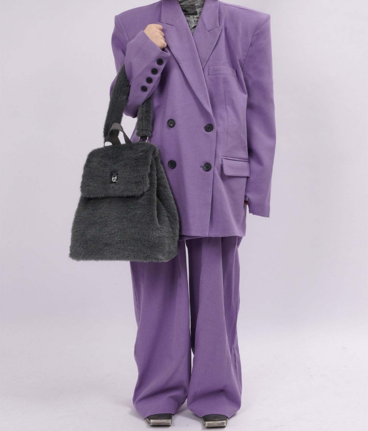 Fluffy Y2K One Shoulder Backpack NA8430