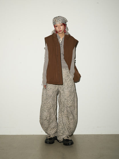 Multi-Pocket Button Knit Hoodie NA9134