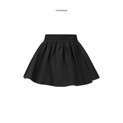 Fake Layered Culotte Skirt NA4327