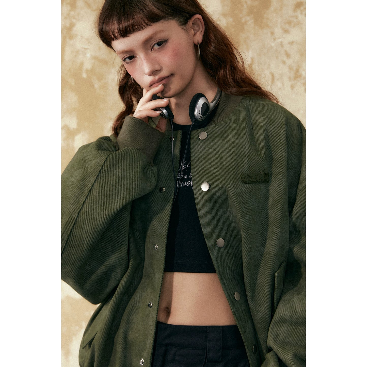 Oversize Bomber Jacket NA2518