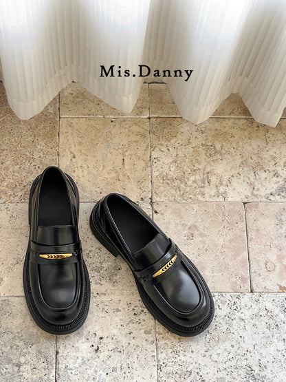 Ultra-Soft Lightweight Platform PU Leather Shoes NA8704