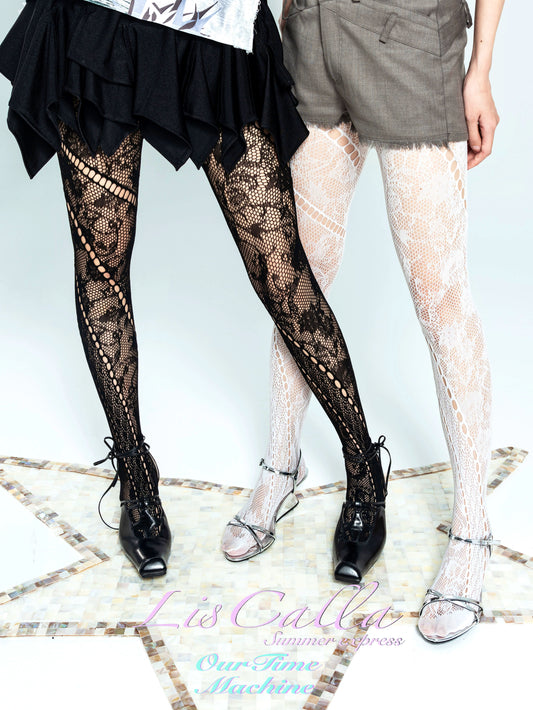 Lace Fishnet Stockings NA7151