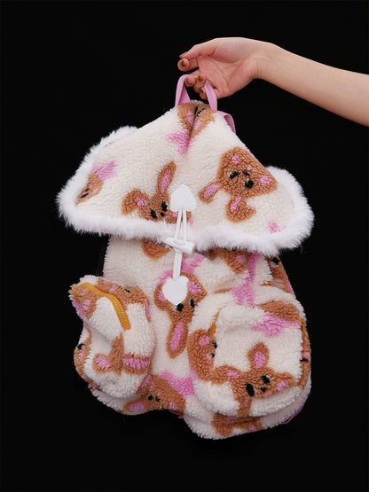 Rabbit Plush Backpack NA6510