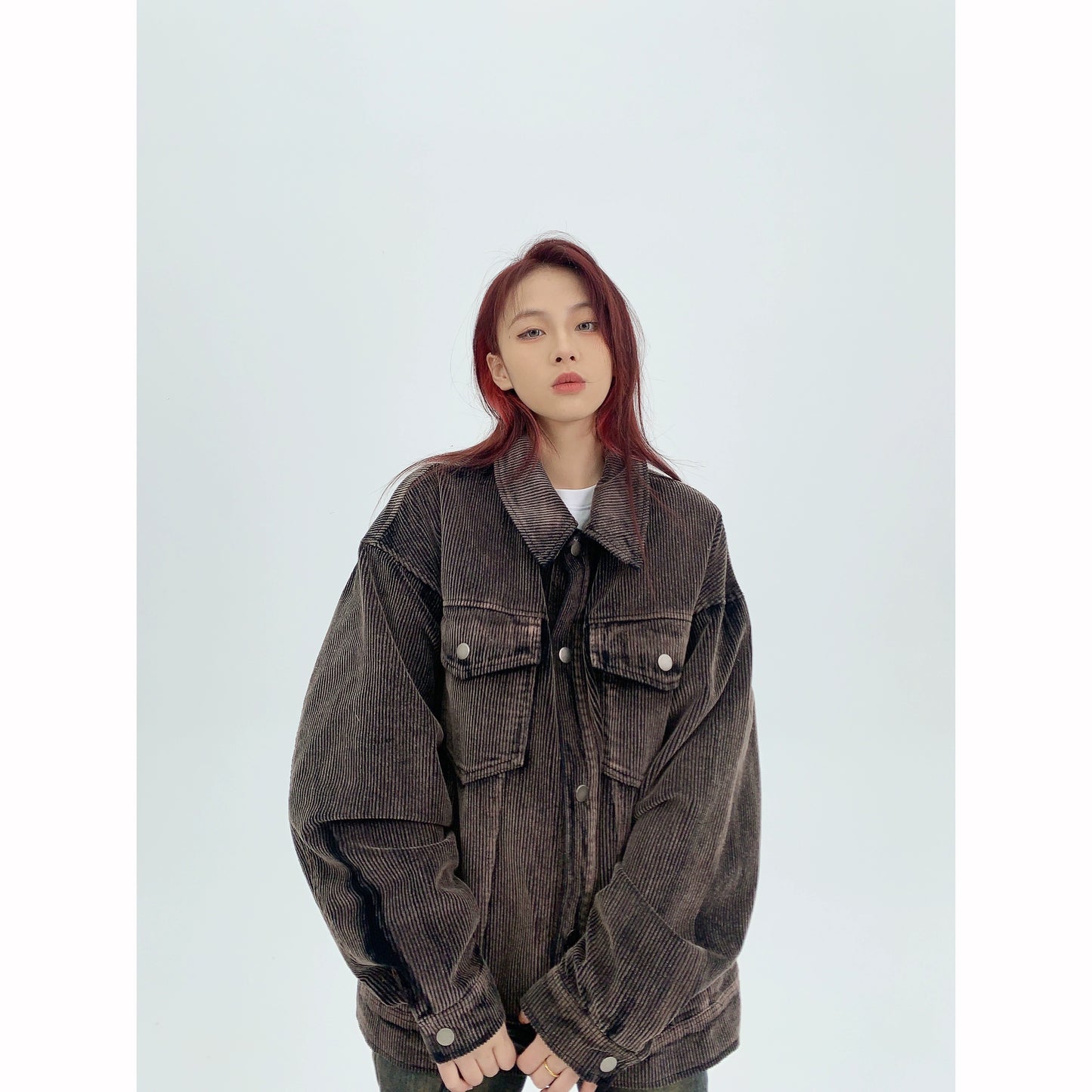 Oversize Heavyweight Corduroy Jacket NA2853