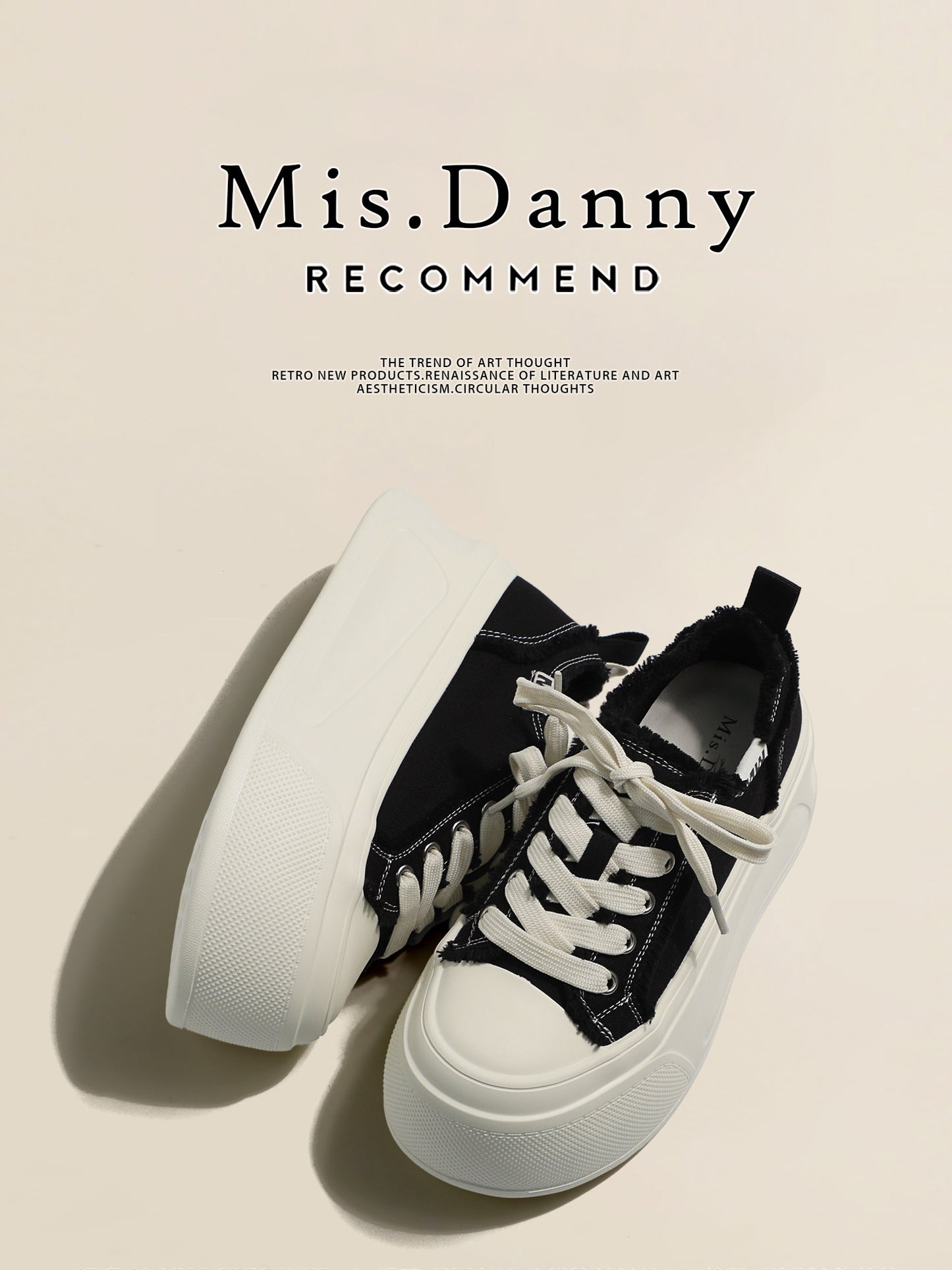 Canvas Platform Sneakers NA8668