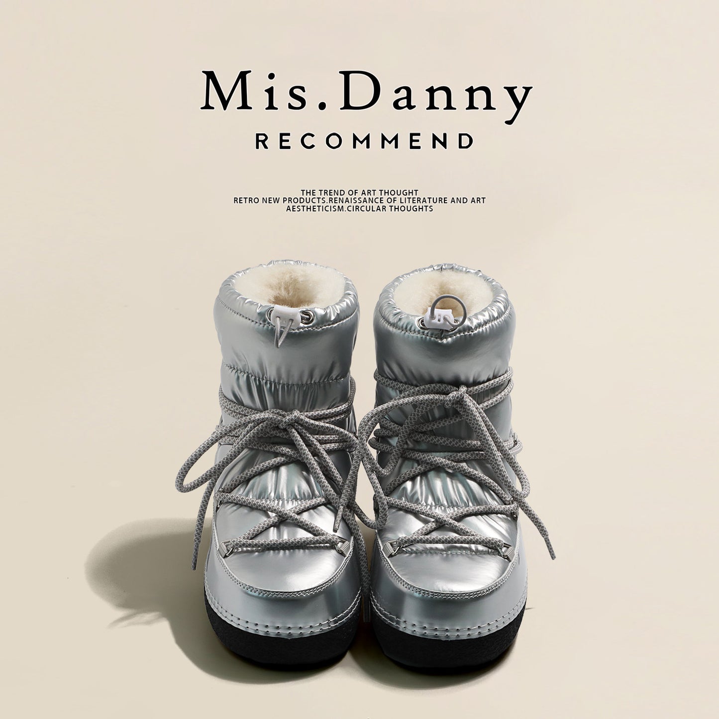 Waterproof Non-Slip Fleece Lining Boots NA8699